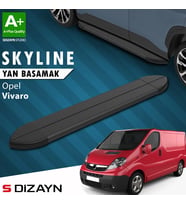 Opel Vivaro A Kısa Şase Skyline Siyah Yan Basamak 223 Cm 2001-2014 A+ Kalite