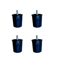 Baza Plastik Ayak - 58MM - Siyah M.3/8 HKS277 - 4 Adet TG-V 12376