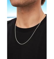 2 mm Gurmet 925 Ayar Gümüş Kolye, Erkek Kolye Zincir