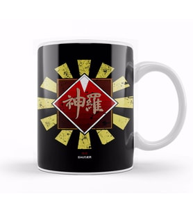 Shinra Corporation Retro Japanese Final Fantasy Kupa Bardak Porselen