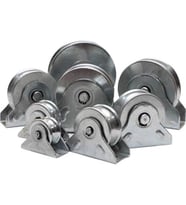 40 LIK KEPLİ METAL MAKARA RAY TEKERİ 40 mm KAPI MAKARASI Gazi