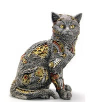 Polyester Kedi Figürü