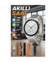 7 Kordonlu Akıllı Saat – Dokunmatik Ekran ve Aktivite Takibi