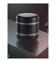 Mini Alüminyum Tws Kablosuz Bluetooth Hoparlör - Yuvarlak Metal Tasarım, Yüksek Bas Ve Taşınabilir Özellikler