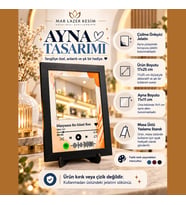 Dünyanın En Güzel Kızı – Aynalı Spotify Çerçeve makyaj aynası çerçeve Sevgiliye anlamlı hediye