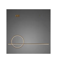 Linea Ledli Sıralı Avize RA-AVZ- 6801-25-93 (Eskitme Altın)