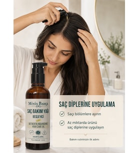 Besleyici Saç Bakım Yağı, %100 Doğal Ve Katkısız, 100ml