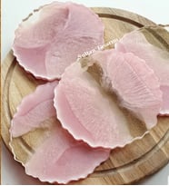 Epoksi 4 lü Bardak Altlığı Takımı (Pembe)
