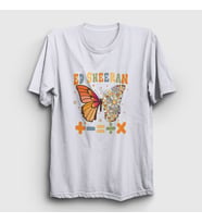 Presmono Unisex Beyaz Mathematics Müzik Ed Sheeran T-Shirt 486170tt