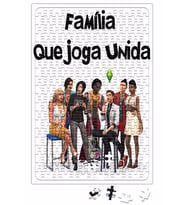 Familia Que Joga Unida Puzzle 240 Parça Yapboz