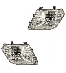 Ns Nissan Navara Sağ-Sol Takım Far Lambası Motorlu 2012-2014