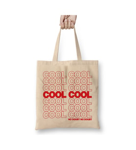 Brooklyn 99 Cool Cool No Doubt No Doubt Beyaz Bez Çanta Uzun Saplı Alışveriş Çantası Plaj Çantası