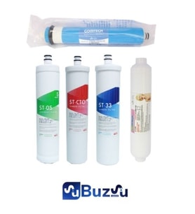 ComTech Uyumlu 5'li Tak Çevir Ön Filtre Seti - 1. Kalite