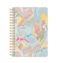 Süresiz Planlayıcı Spiralli Ajanda Defter Lotus 17x24 cm