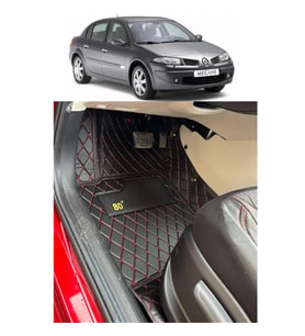 Renault Megane 2 2006-2010 Arası 8d Havuzlu Paspas Takımı (Altın)