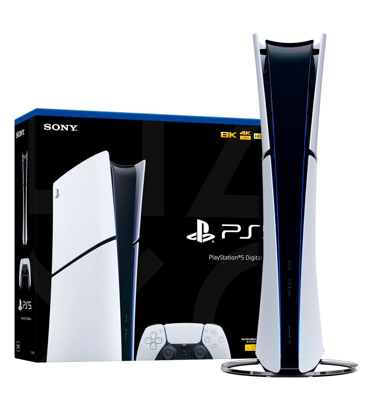 PS5 SLİM DİGİTAL 825 GB CFI-2116 AVRUPA SÜRÜM İTHALATÇI GARANTİLİ