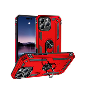 Apple iPhone 16 Pro Uyumlu Kılıf Zore Vega Kapak (Kırmızı)