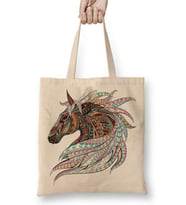 Color Horse Bez Çanta Uzun Saplı
