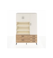 Hyperion Dolap 9 Raflı 5 Çekmeceli 3 Kapaklı 132x44x195 Aytaşı-Aytaşı/Çam