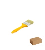 Kestirme Boya Fırçası - 50 mm - No 2 - Sarı Saplı