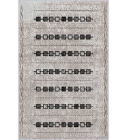 Eliana Home Baskılı, Yıkanabilir Kaymaz Taban Salon Halısı LNA0143-SD1015 100x150 cm (Bej)