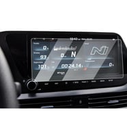 Hyundai i20 10.25 İnç Mat Ekran Koruyucu Multimedya Şeffaf (Şeffaf Hologram)