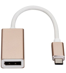S Line Type-C To Display Port Çevirici (Gold)