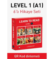 Level 1 İngilizce Hikaye Seti (6 )