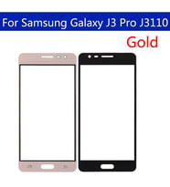 Samsung J3110 J3 Pro Cam Dokunmatik Ön Cam Lensi (Gold)