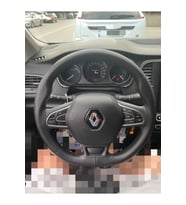 DİKİŞLİ DİREKSİYON KILIFI DAMARLI SİYAH DERİ SİYAH DİKİŞLİ MEGANE 4 İÇİN HIZLI KARGO