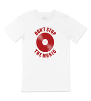 Kırmızı Don't Stop The Music Tişört