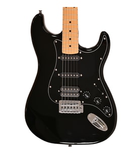 Madison MEG-3BK Elektro Gitar (Siyah)  HSS Manyetik Dizilimi Çok Yönlü Ton