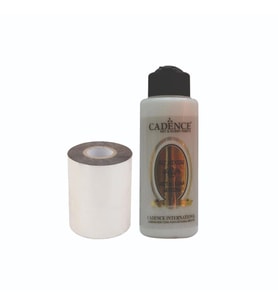 CADENCE GÜMÜŞ RULO VARAK 20 M +120 ML SÜT MİXİON