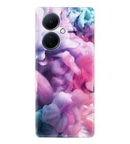 Vivo V29 Lite Kılıf Resimli Desenli Baskılı Silikon Pink Cloud 1305