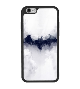 iPhone 6 Beyaz Batman Tasarımlı Glossy Telefon Kılıfı