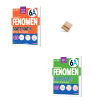 Fenomen 6. Sınıf Maarif 6A Serisi Matematik ve Fen Bilimleri Soru Bankası + Telefon Standı