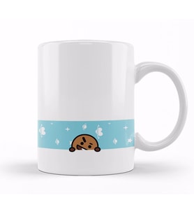 Bt21 Shooky Banner Bts Kupa Bardak Porselen
