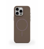 iPhone 14 Pro Max Mag Core Akıllı MagSafe Animasyonlu Silikon Kılıf Kahverengi