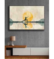 Koç stüdyo Modern tasarım kanvas tablo 50x70 (Çok Renkli)