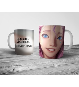 Pixxa League of Legends Seraphine Kupa Bardak  Model 3