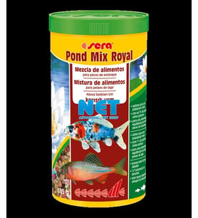 Sera Pond Mix Royal 1000 ML. Skt: 11/2026 Orjinal Kutusunda Japon Balığı Yemi 185 gr.