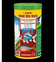 Sera Pond Mix Royal 1000 ML. Skt: 11/2026 Orjinal Kutusunda Japon Balığı Yemi 185 gr.