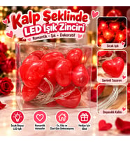 Kalp Şeklinde LED Işık Zinciri