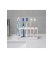 Diş Fırçası Organizer-4 Lü Diş Fırçalık Ve Macunluk Organizer-Diş Fırçası Diş Macunu Standı.