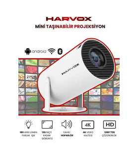 Taşınabilir 130" Yansıtma Sinema Projeksiyon Cihazı, Android 11.0, Bluetooth