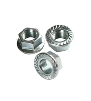 Altıköşe Flanşlı Somun M10 - 100 Adet