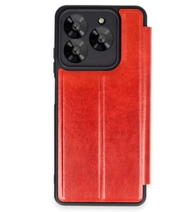 Newface General Mobile Era 50 Kılıf Flip Cover - Kırmızı