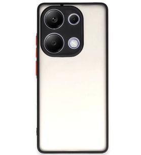 Redmi Note 13 Pro 4G Kılıf Montreal Silikon Kapak - Siyah