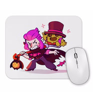 Mortis and Spike Brawl Stars Mouse Pad