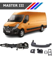 Renault Master III Sağ Sürgülü Kapı Dış Açma Kolu ve İç Mekanizması Takım 806079208R